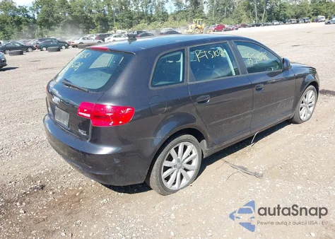 2009 Audi A3 2.0T z USA, uszkodzony, nr VIN WAUKF78P89A020440